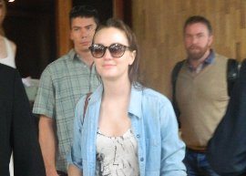 Leighton Meester em São Paulo