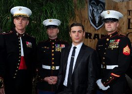 Zac Efron e Corpo de Fuzileiro Navais dos Estados Unidos