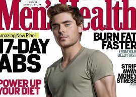 Zac Efron na capa da Men´s Health