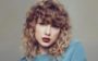 taylor swift com franja arredondada