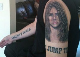 Fã tem 15 tatuagens em homenagem a Miley Cyrus