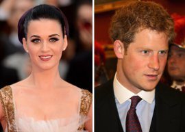 Katy Perry quer sair com o príncipe Harry