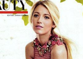 Blake Lively participa de ensaio fotográfico da Vogue