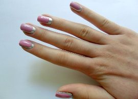 Aprenda a fazer as unhas no estilo Border Nail