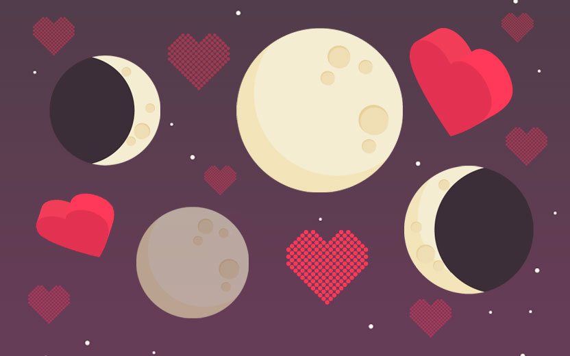 Influências da Lua no amor