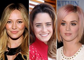 Mechas 3D - o que são e como fazer - Hilary Duff, Fernanda Vasconcellos e Katy Perry