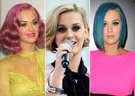 Katy Perry com vestidos longos
