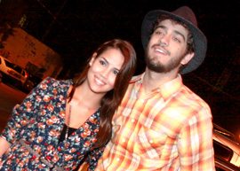 Pérola Faria e Miguel Rômulo