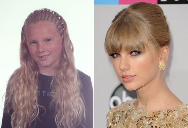 Taylo Swift - Antes e Depois