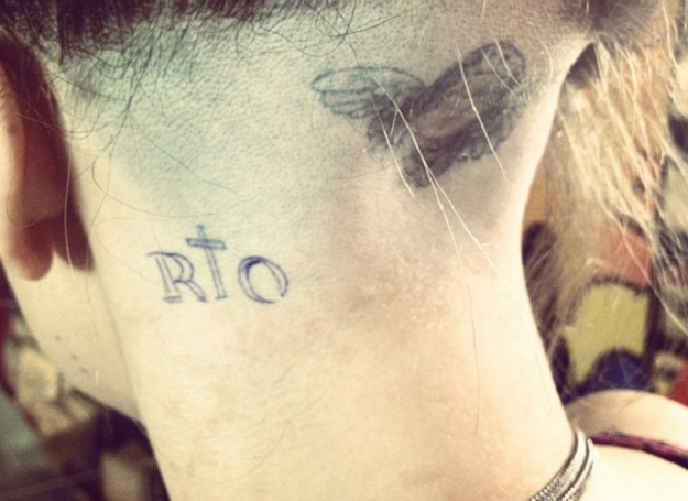 Lady Gaga faz tatuagem em homenagem ao Rio de Janeiro