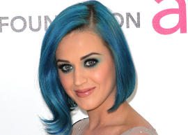 katy perry cabelo colorido