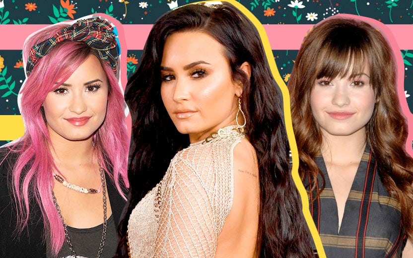 Cabelo de Demi Lovato