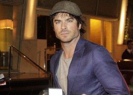 Ian Somerhalder desembarca no Brasil