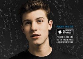 Shawn Mendes anuncia primeiro álbum