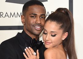 big sean abraçado com ariana grande
