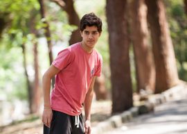 matheus fagundes andando de patins