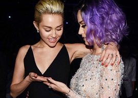miley cyrus e katy perry