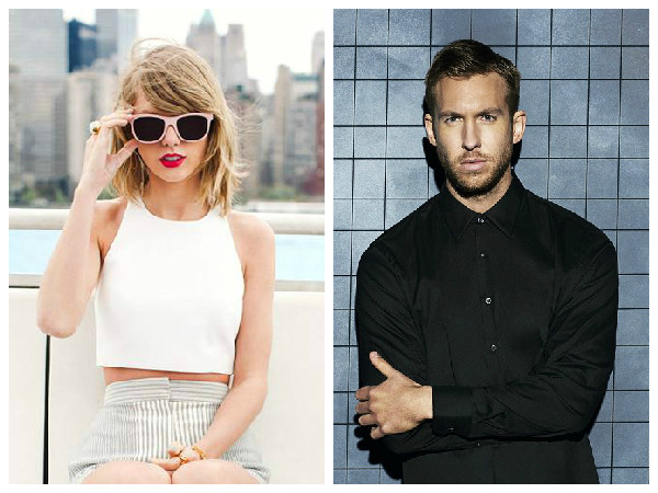 Taylor Swift e Calvin Harris curtem show juntos
