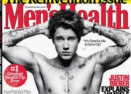 justin bieber sem camisa