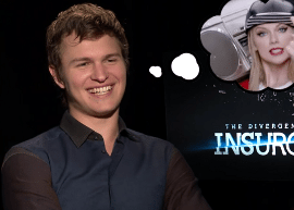 Elenco de "Insurgente" canta música da Taylor Swift