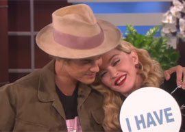 justin bieber e madonna