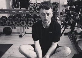 sam smith mais magro