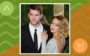 Elementos dos signos: símbolos de fogo e terra representados junto de Miley Cyrus e Liam Hermsworth