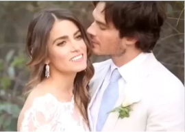 Nikki Reed publica vídeo fofo para comemorar casamento com Ian Somerhalder