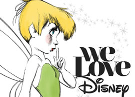 capa do álbum we love disney