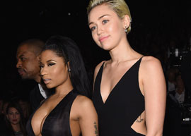 Miley Cyrus critica Nicki Minaj por comentários contra o VMA