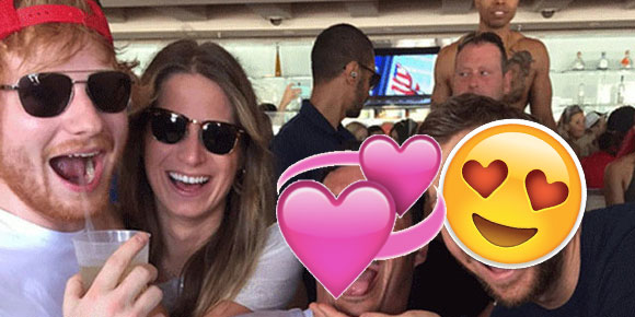 Rumor: Ed Sheeran estaria namorando jogadora de hóquei Cherry Seaborn