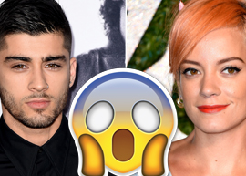 Zayn Malik está mandando fotos íntimas para Lily Allen, diz jornal