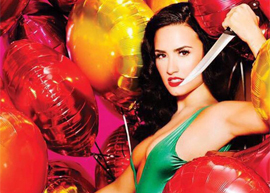 Veja a primeira imagem de Demi Lovato em "Um Drink No Inferno"