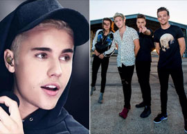 Justin Bieber diz que One Direction está se promovendo em cima dele