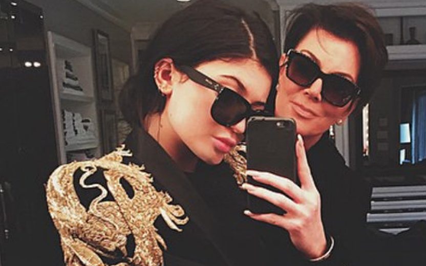 Como se dar bem com os pais: Kris e Kylie Jenner