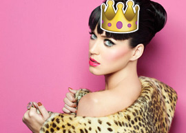 Katy Perry está no primeiro lugar do ranking entre as mulheres mais bem-pagas do mundo da música