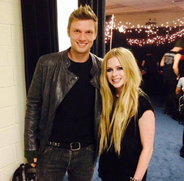 Ouça a parceria entre Nick Carter e Avril Lavigne