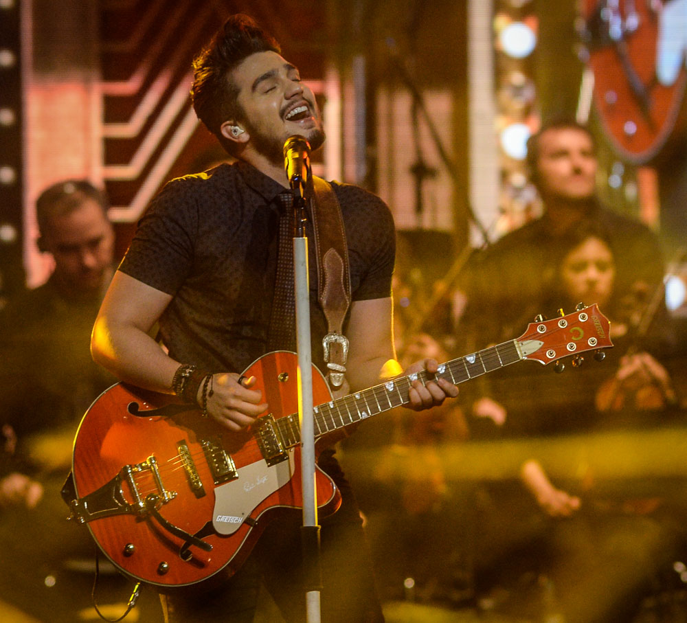 Luan Santana no show acústico Citibank Hall São Paulo - 4 de dezembro de 2015
