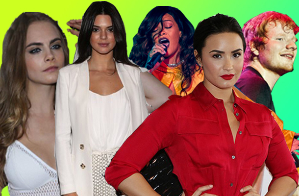 42 famosos que passaram pelo Brasil em 2015!