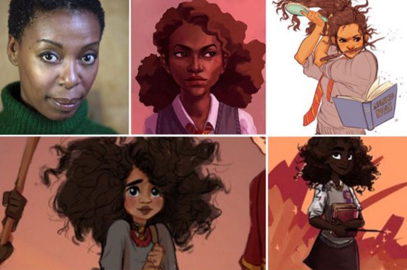 Versão adulta para Hermione é negra!