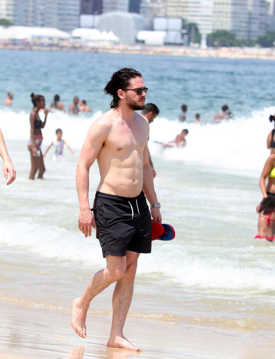 Kit Harington no Rio de Janeiro