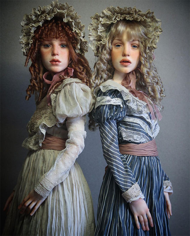 Artista russo cria bonecas incrivelmente realistas
