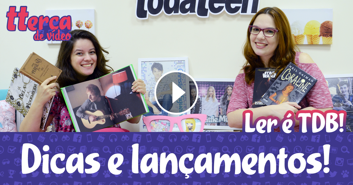 tterça de vídeo - Dicas e lançamentos literários [JANEIRO]
