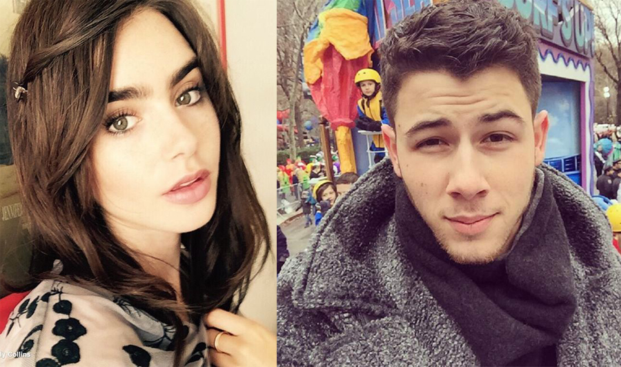Alerta de casal: Nick Jonas e Lily Collins!