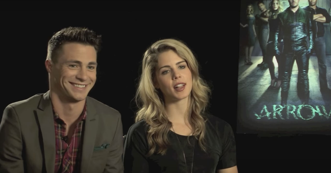 Colton Haynes e Emily Bett Rickard