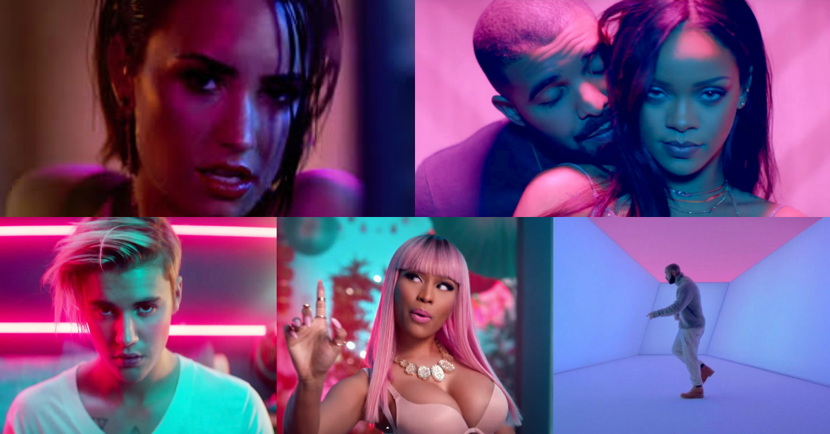 Clipes Rosa e Azul