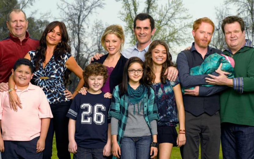 crianças de Modern Family