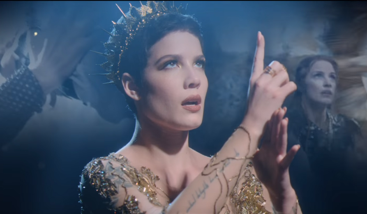 halsey clipe de castle coroa