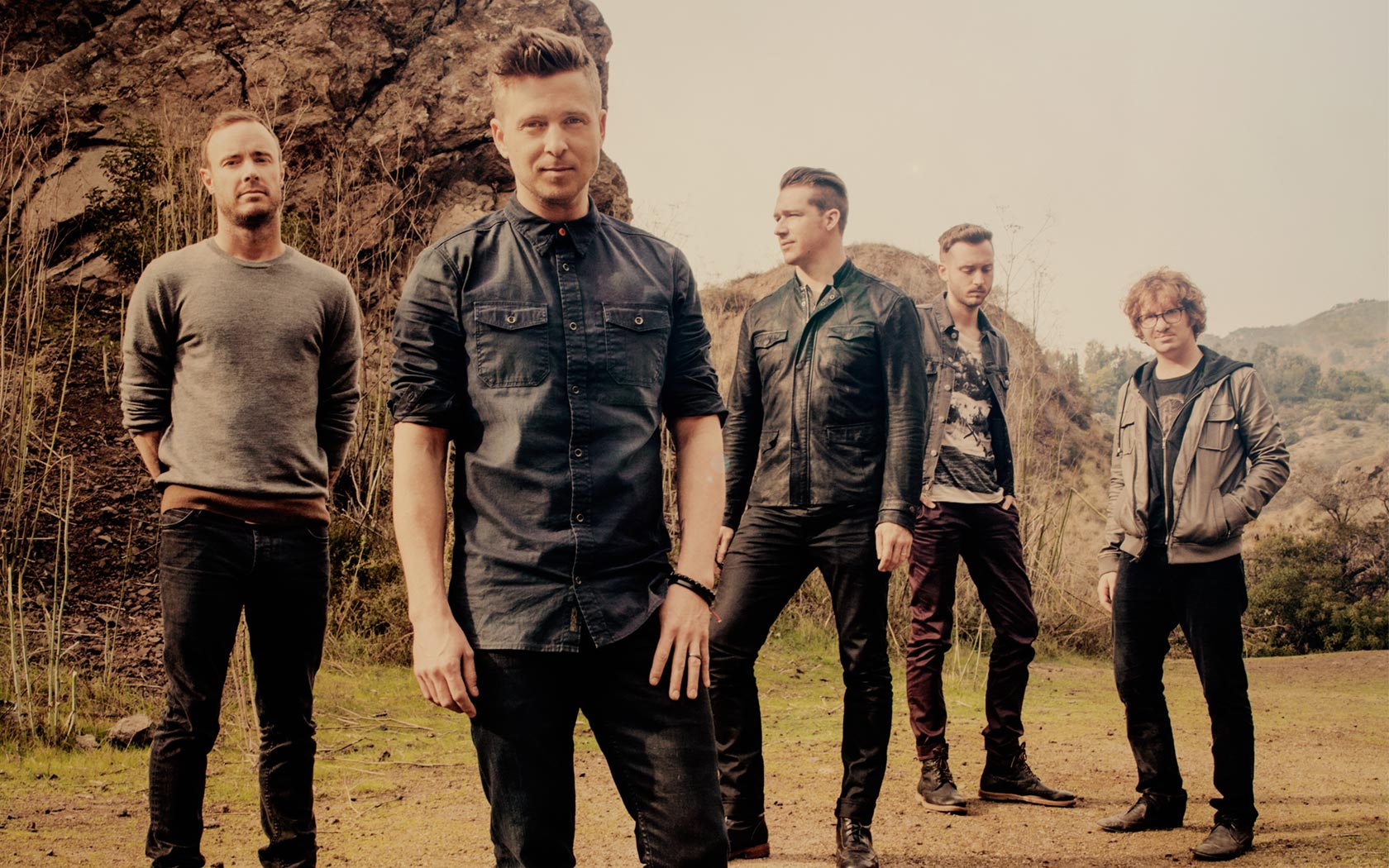 OneRepublic em uma montanha