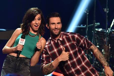 Adam Levine e Christina Grimmie